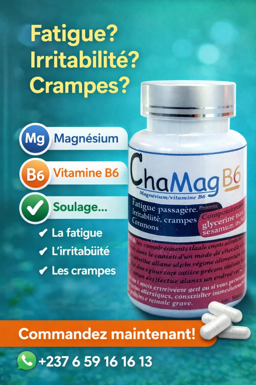 ChaMag B6 - Magnésium et Vitamine B6