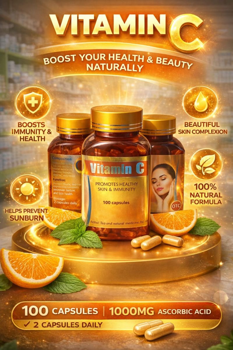 Vitamin C - 100 capsules 1000mg