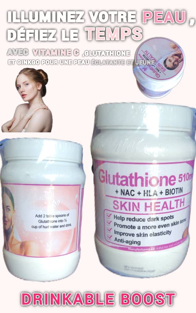 Glutathione 510mg Skin Health - Drinkable Boost