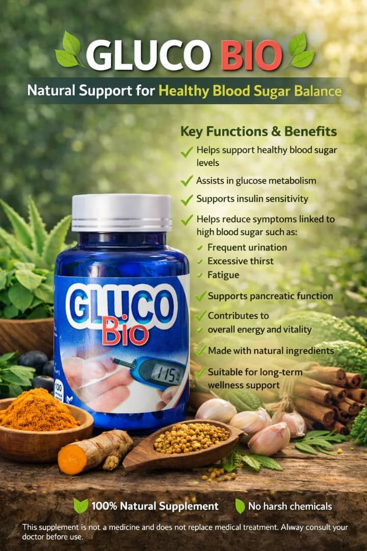 Gluco Bio - Supplément Naturel Régulation Glycémie