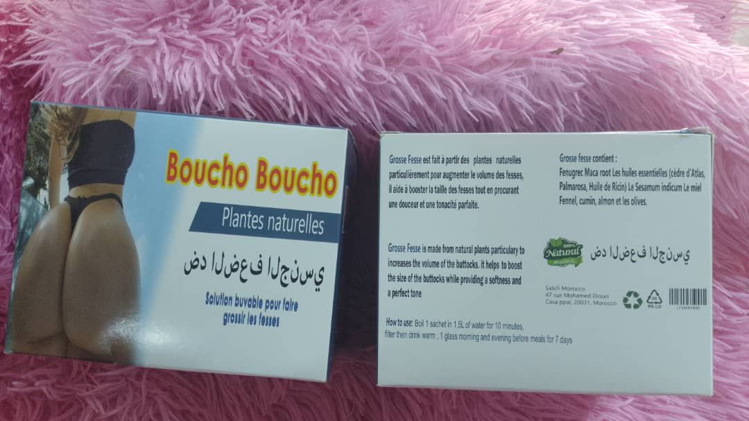 Boucho Boucho - Plantes naturelles pour grossir les fesses