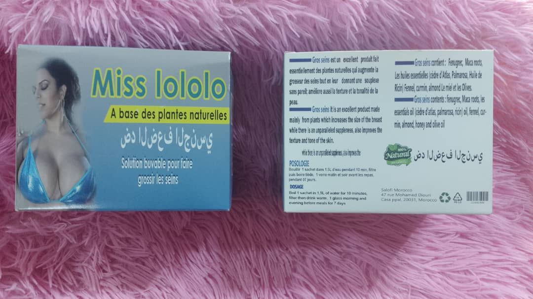 Miss lololo - Crème pour grossir les seins